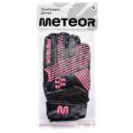 Meteor Catch 9 goalkeeper gloves black/pink – Obrázok 9
