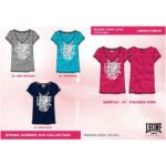 Women's T-shirt LEONE LW1011/S16 turquoise "M" – Obrázok 3