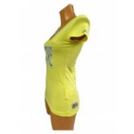 Women's T-shirt LEONE LW1022/S16 yellow "S" – Obrázok 2