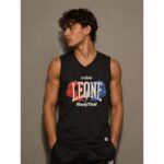 Men's tank T-shirt LEONE LSM979/S16 black "L" – Obrázok 3