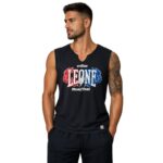 Men's tank T-shirt LEONE LSM979/S16 black "L" – Obrázok 4