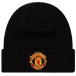 New Era Core Cuff Beanie Manchester United FC Hat 11213215 Black One size
