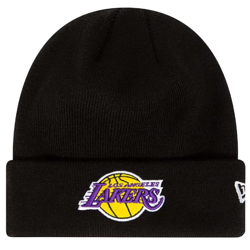 B2B-1055457-0 New Era Essential Cuff Beanie Los Angeles Lakers Hat 60348856 – Obrázok 1