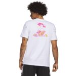 Adidas Lil Stripe Spring Break Graphic Short Sleeve Basketball Tee M IC1868 – Obrázok 8