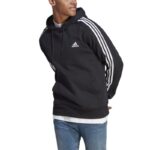 Adidas Essentials French Terry 3-Stripes Hoodie M IC0435 – Obrázok 3
