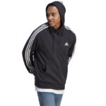 Adidas Essentials French Terry 3-Stripes Hoodie M IC0435 – Obrázok 4