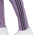 adidas Essentials Single Jersey Tapered Open Hem 3-Stripes M Pants IJ8699 – Obrázok 4