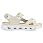 Rieker W RKR691 comfortable velcro sandals beige – Obrázok 11