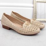 Openwork shoes M.Daszyński W SAN35 gold – Obrázok 6