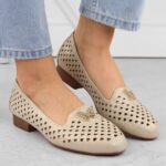 Openwork shoes M.Daszyński W SAN35 gold – Obrázok 9