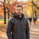 Geographical Norway Techno DB MEN 056 WU1060H/GN-DARK GRAY softshell jacket – Obrázok 4