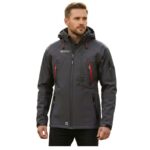 Geographical Norway Techno DB MEN 056 WU1060H/GN-DARK GRAY softshell jacket – Obrázok 7