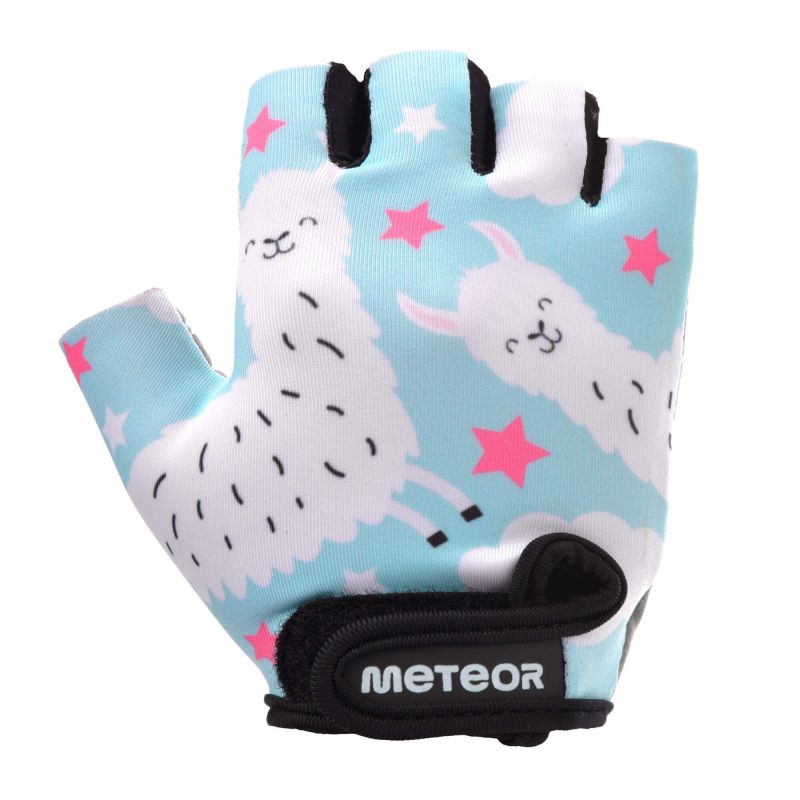 B2B-1438685-0 Meteor Kids Alpacas Jr 17394 cycling gloves size M – Obrázok 1