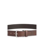 Boss Informal Jor-V_Sz40 men's belt made of genuine leather with a metal buckle – Obrázok 2