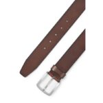 Boss Informal Jor-V_Sz40 men's belt made of genuine leather with a metal buckle – Obrázok 3