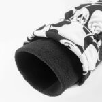 Qunature Panda Heat Transfer Ski Gloves Kids Size S - Black/White – Obrázok 3