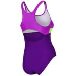 Aqua-speed Emily Junior Swimsuit Pink and Purple – Obrázok 7