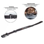 HMS black PA3778 rM strength training belt – Obrázok 3