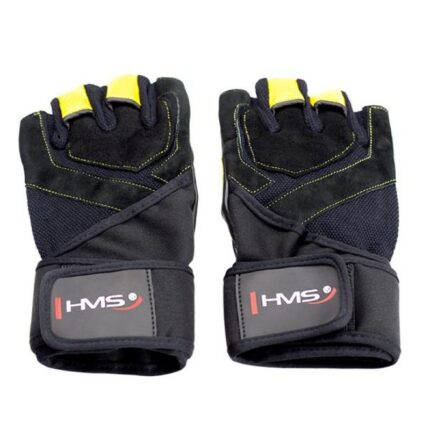 Black/Yellow HMS RST01 rS Gym Gloves