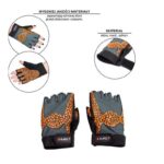 Orange/Gray W HMS RST03 rM Gym Gloves – Obrázok 7