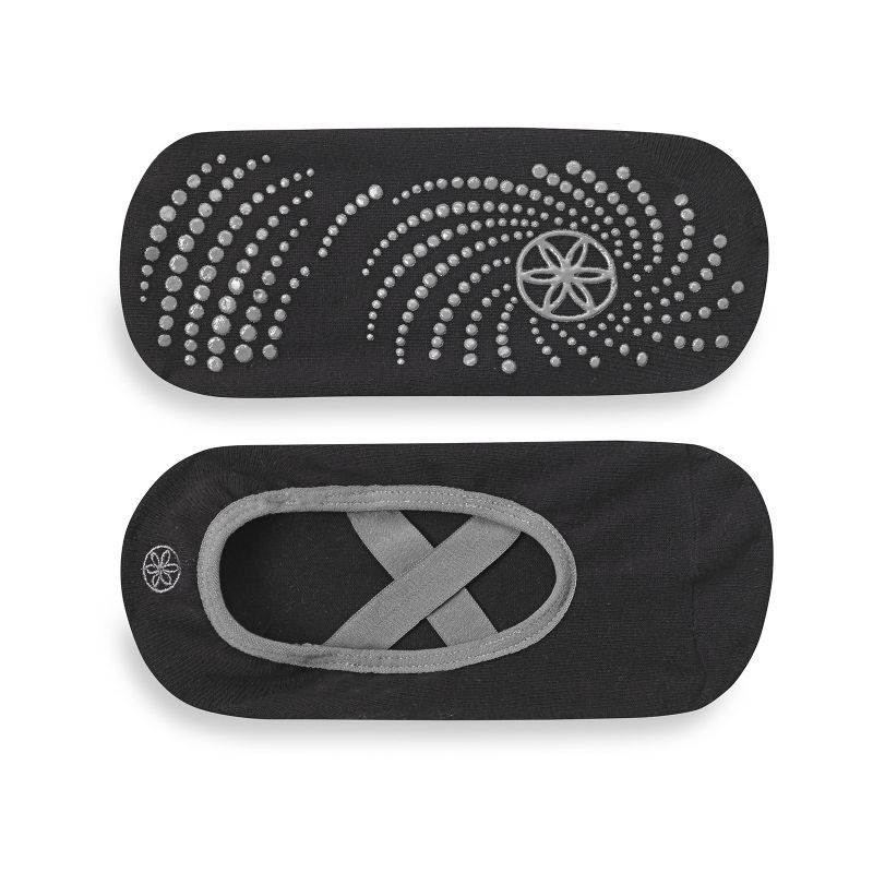 B2B-367500-0 Gaiam Anti-Slip Socks Black 62071 – Obrázok 1