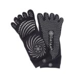 Gaiam Anti-Slip Socks Black S/M 52223
