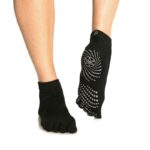 Gaiam Anti-Slip Socks Black S/M 52223 – Obrázok 2