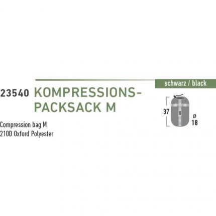 High Peak Compression Bag (37x18cm) size M 23540