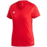 adidas TIRO 17 Training JSY Women T-shirt red BP8560 – Obrázok 7