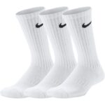 Nike Performance Cushioned Crew 3P JR SX6842 100 socks