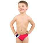 Aqua-speed Bartek swimming briefs red navy blue white 64 402 – Obrázok 8