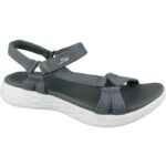 Skechers On The Go 600 Sandals 15316-CHAR Gray – Obrázok 5