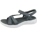 Skechers On The Go 600 Sandals 15316-CHAR Gray – Obrázok 6