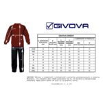 Givova Tuta Visa Fluo TR018F 1028 tracksuit – Obrázok 3