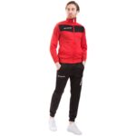 Givova Tuta Visa TR018 1210 Tracksuit Red/Black – Obrázok 15