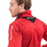 Givova Tuta Visa TR018 1210 Tracksuit Red/Black – Obrázok 16
