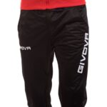 Givova Tuta Visa TR018 1210 Tracksuit Red/Black – Obrázok 18