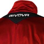 Givova Tuta Visa TR018 1210 Tracksuit Red/Black – Obrázok 7