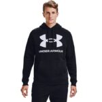Under Armor Rival Fleece Big Logo HD M 1357093 001 sweatshirt – Obrázok 4