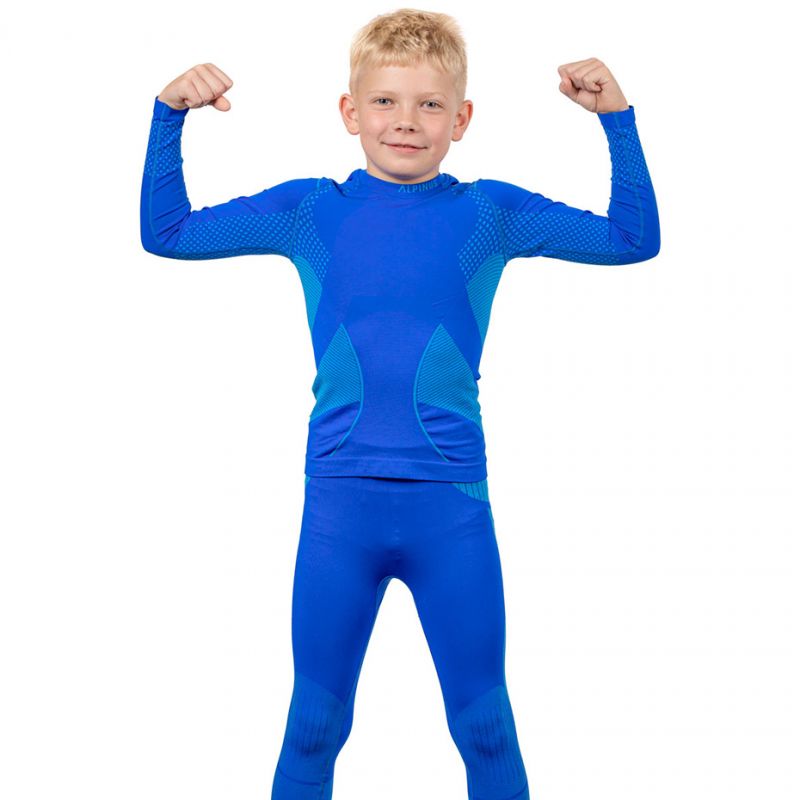 B2B-610639-0 Alpinus Active Set thermal underwear blue Jr GT43199 – Obrázok 1