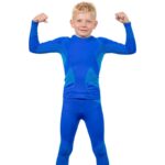 Alpinus Active Set thermal underwear blue Jr GT43199 – Obrázok 4