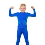 Alpinus Active Set thermal underwear blue Jr GT43199 – Obrázok 5