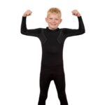 Alpinus Active Set thermal underwear black and gray Jr GT43204 – Obrázok 23