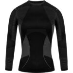 Alpinus Active Base Layer Thermoactive T-shirt Black and Gray W GT43180 – Obrázok 2