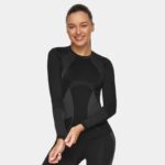 Alpinus Active Base Layer Thermoactive T-shirt Black and Gray W GT43180 – Obrázok 20