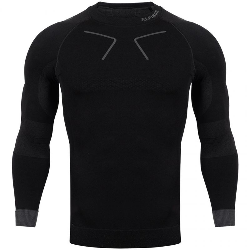 B2B-610742-0 Alpinus Tactical Base Layer Thermoactive Shirt Black and Gray M GT43219 – Obrázok 1