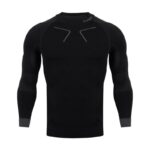 Alpinus Tactical Base Layer Thermoactive Shirt Black and Gray M GT43219 – Obrázok 2