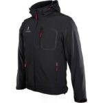 Alpinus Stenshuvud softshell jacket black BR43371 – Obrázok 2