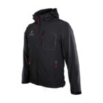 Alpinus Stenshuvud softshell jacket black BR43371 – Obrázok 3