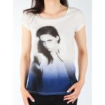 Lee Photo Tee Cloud Dancer T-shirt L40IAUHA – Obrázok 3